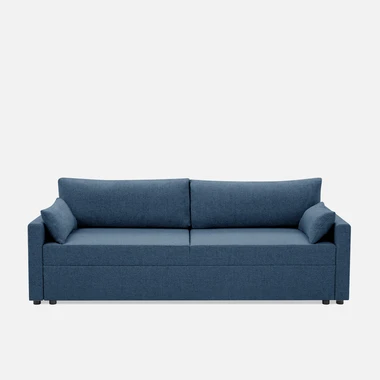 Rozkládací pohovka, tmavě modrá TAGO