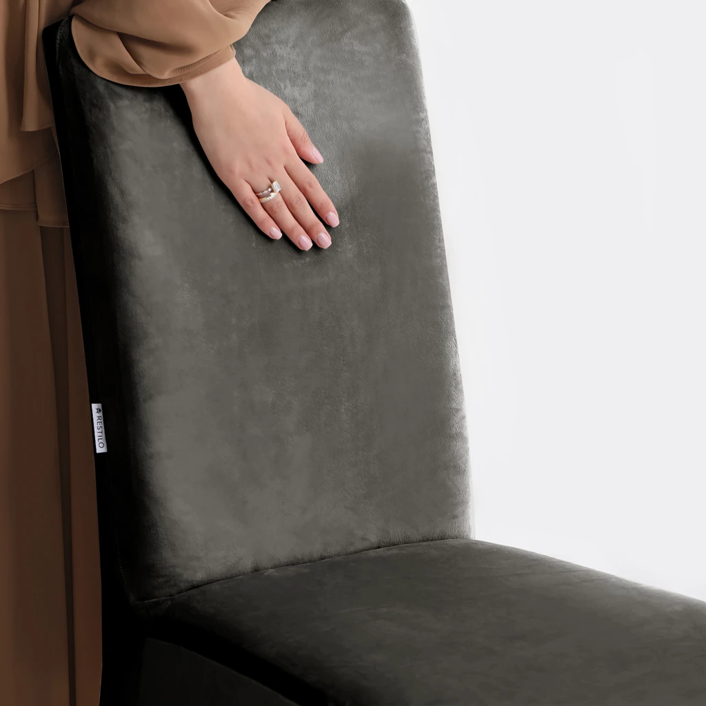 Zdjęcie pokrowca. Zbliżenie. Widać fakturę materiału.