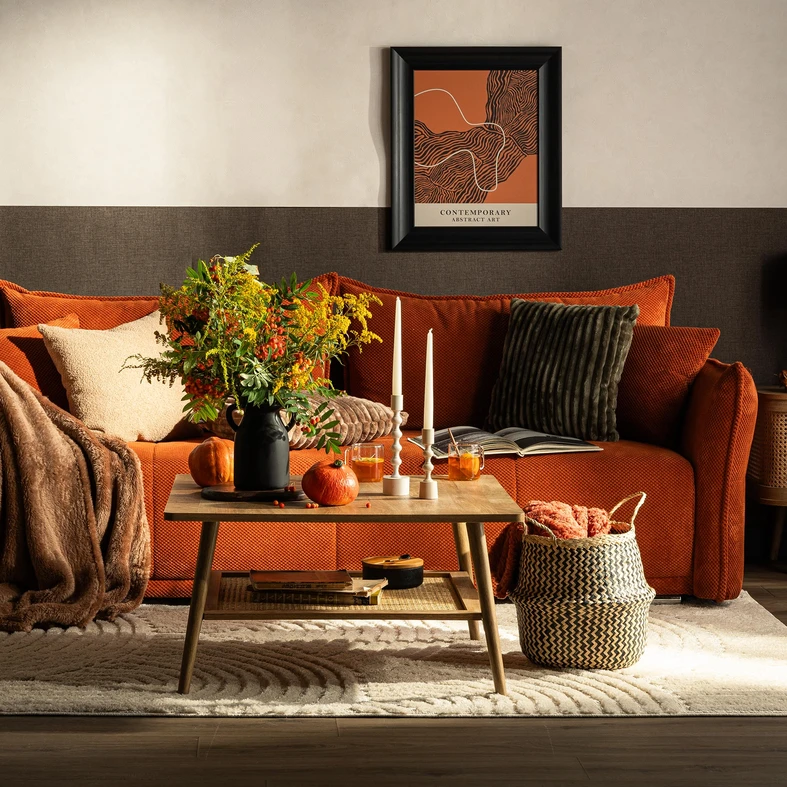 Krémový koberec LA CASA 3D 160x230 cm