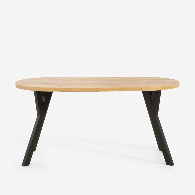 Kulatý rozkládací stůl PAOLO MINI 80-160 cm