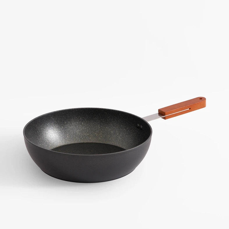 Aluminiowa patelnia na gaz i indukcję