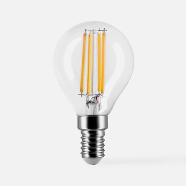 LED žárovka neutrální barva ORO-CLARO-E14-G45-4W-NW