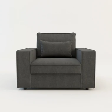 Křeslo šedé MARKOS