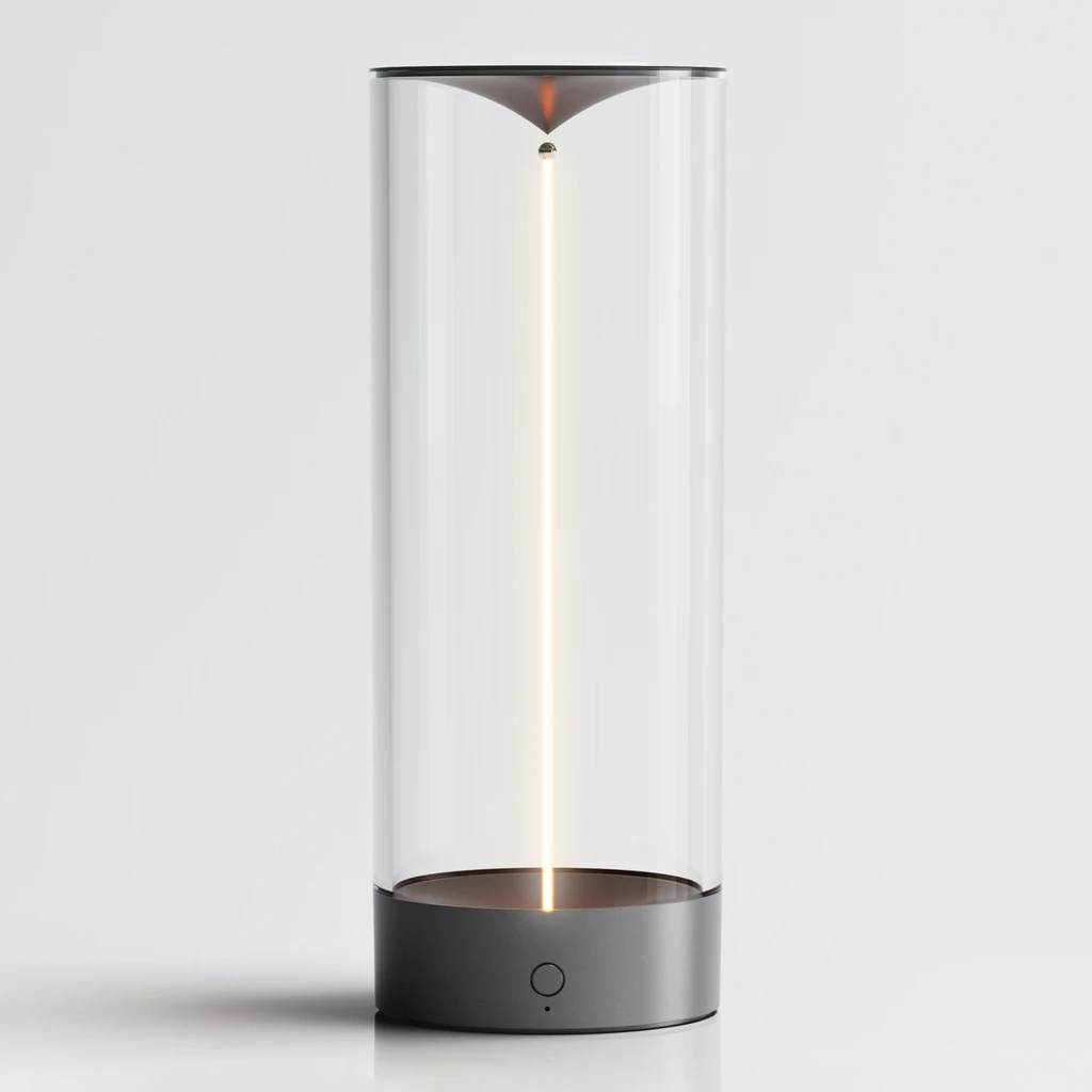 Venkovní stolní lampa s vláknem ESTERNO 24 cm