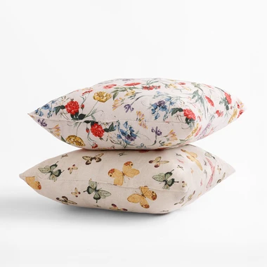 Polštář s motýly RENE 45x45 cm