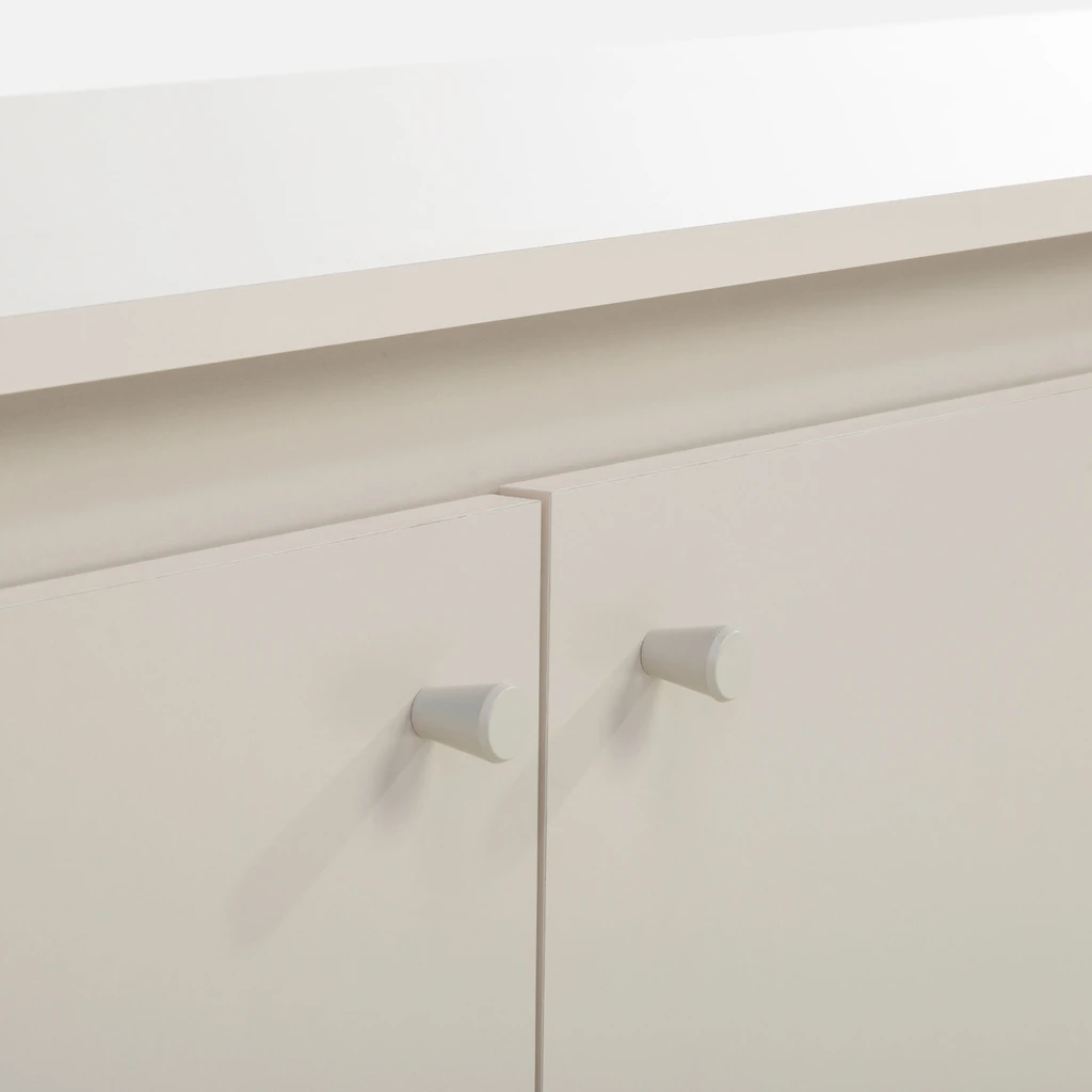 Kašmírový TV stolek na kovových nožkách TORINO