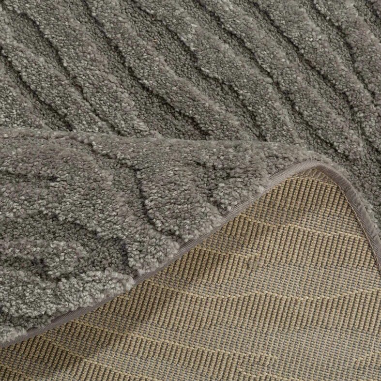 Moderní koberec tmavě šedý INSPIRATION 120 cm