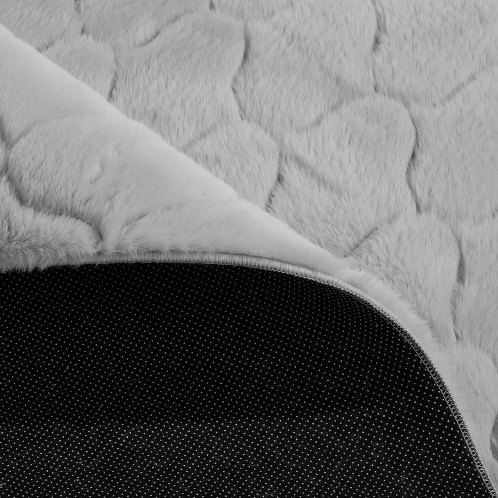Koberec SENTEZ RABBIT 60x100 cm světle šedý, mix