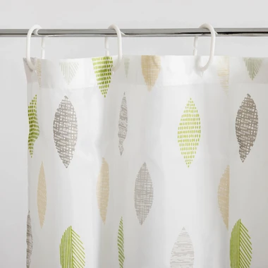 Sprchový závěs s lístečky ROSA 180x180 cm