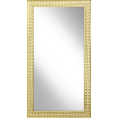 Zrcadlo ve zlatém rámu DIAME 76x136 cm