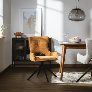 Černé závěsné svítidlo TRINI fi 40 cm