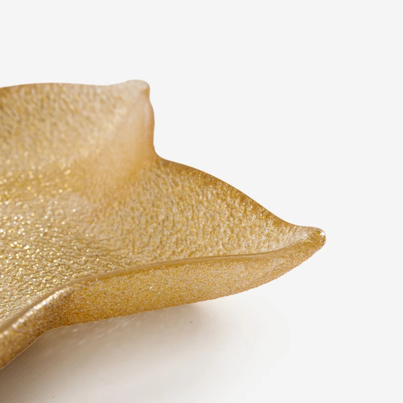 Vánoční servírovací talíř HVĚZDA 20x20x3 cm MIX