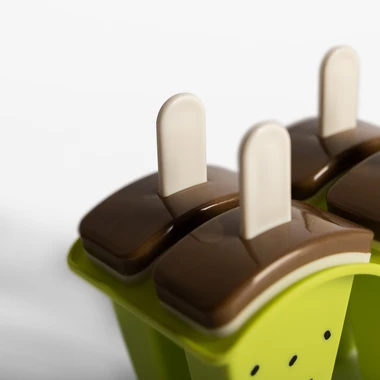 Sada 4 formiček na zmrzlinu KIWI 50 ml