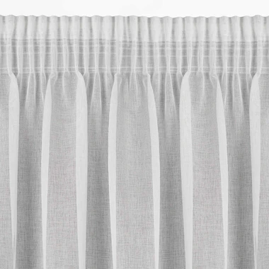 Bílo-ocelový závěs na pásce GLORI 140x270 cm