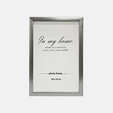 Fotorámeček do obývacího pokoje 10x15 stříbrný