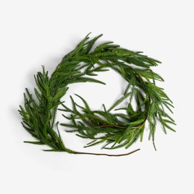 Zelená girlanda 150 cm