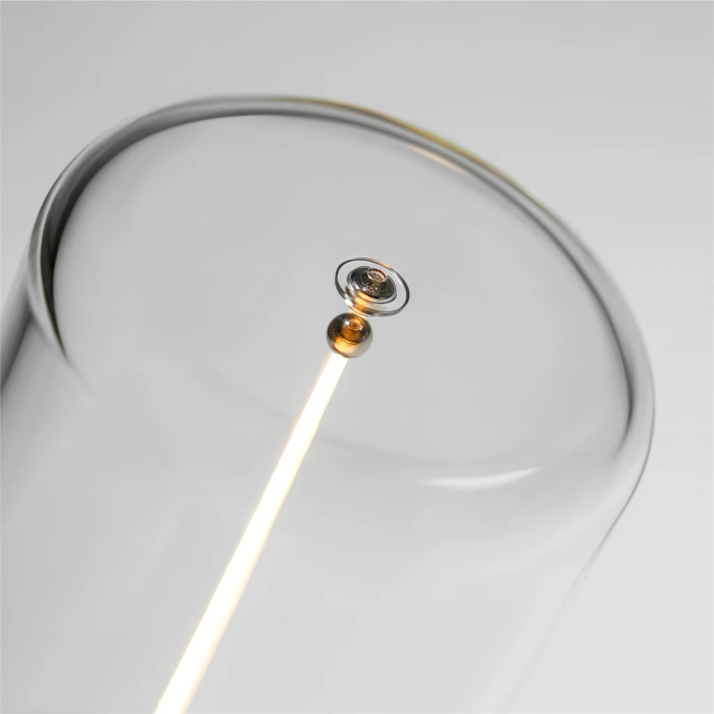 Venkovní stolní lampa s vláknem ESTERNO 14,5 cm