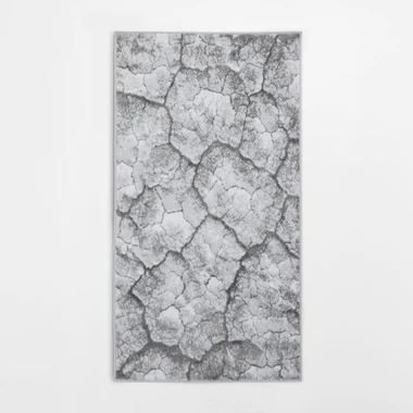 Šedý koberec kůra stromu MIRACLE 80X150 cm