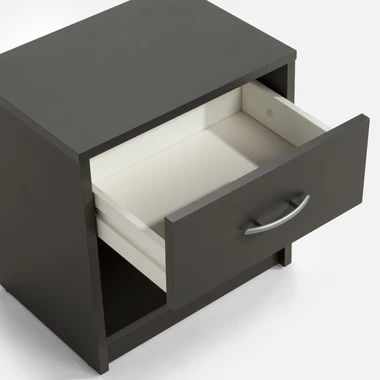 Noční stolek MOLI grafitový