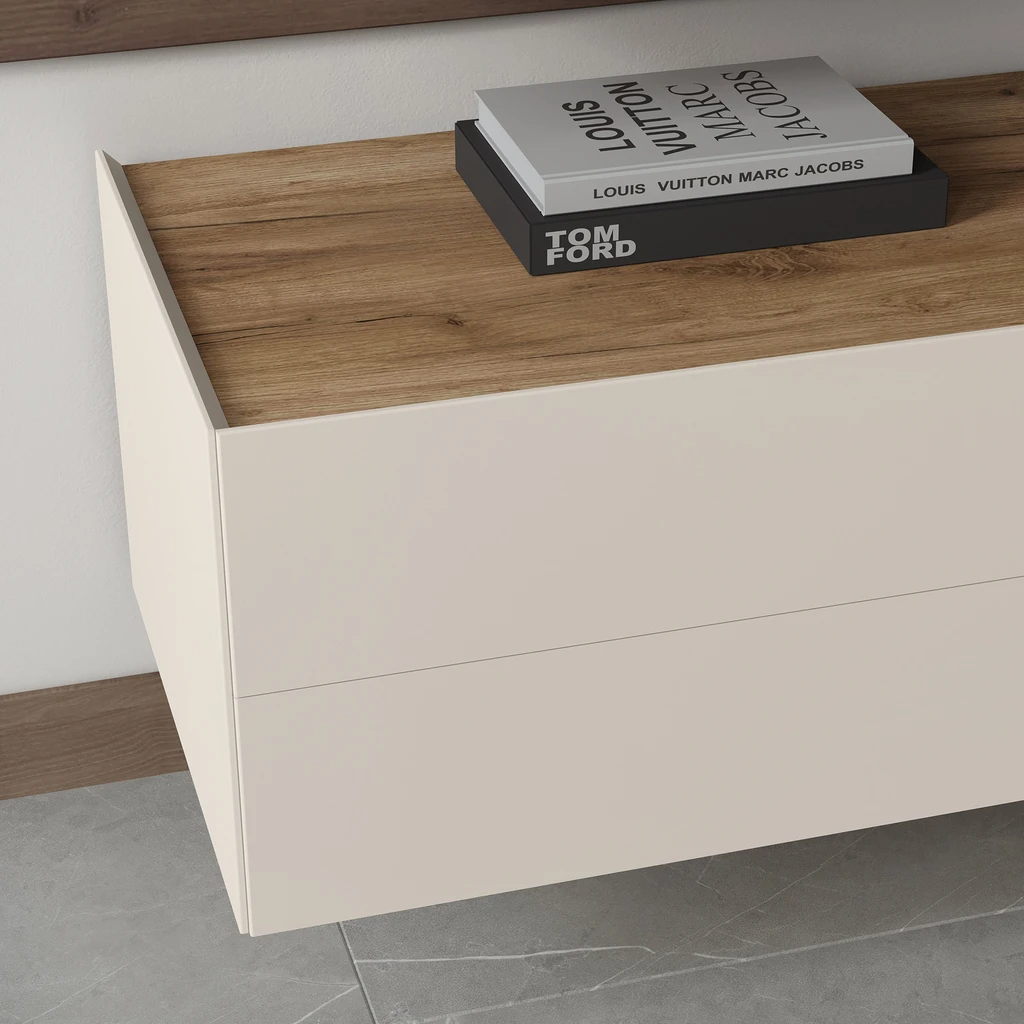 Moderní závěsný TV stolek SKY45