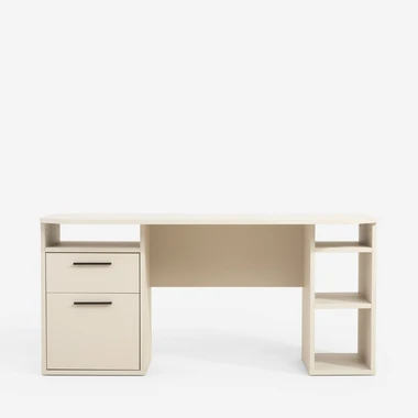 Psací stůl se zásuvkou a policemi TEZAUR