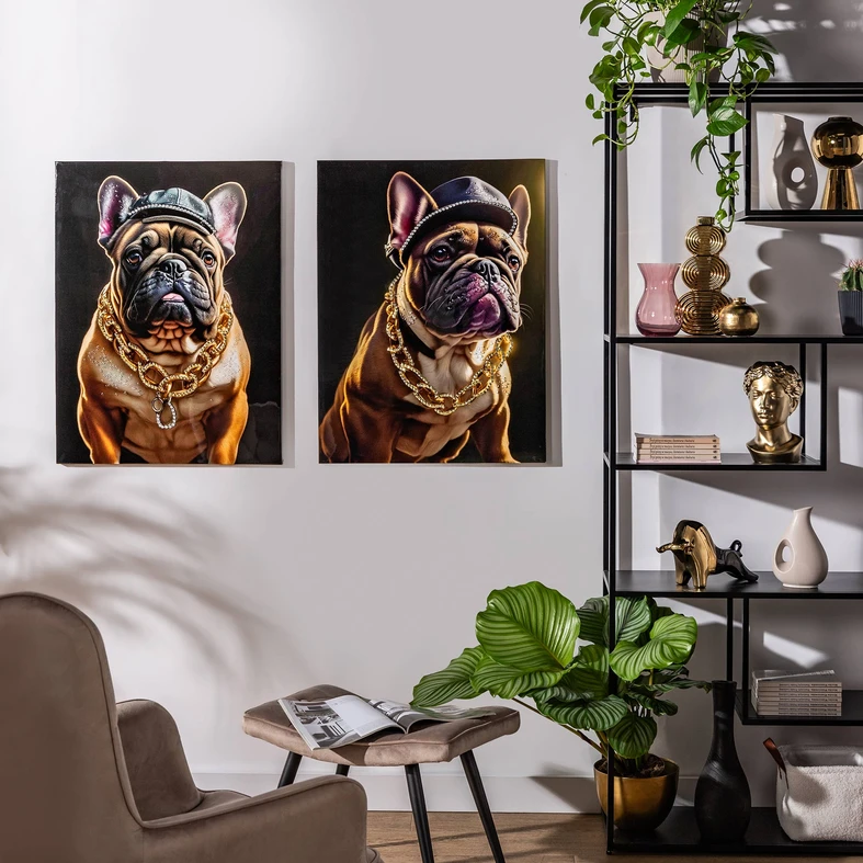 Obraz na plátně PES I 60x80 cm