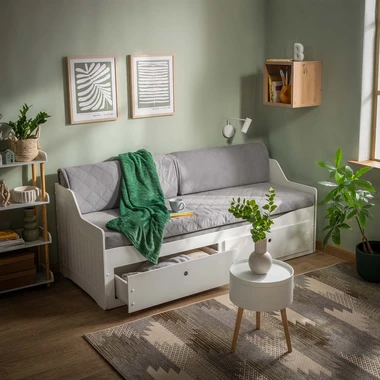 Bílý konferenční stolek VIDIA