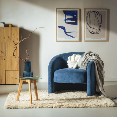 Krémový koberec do předsíně TOSKANIA, 80x140 cm