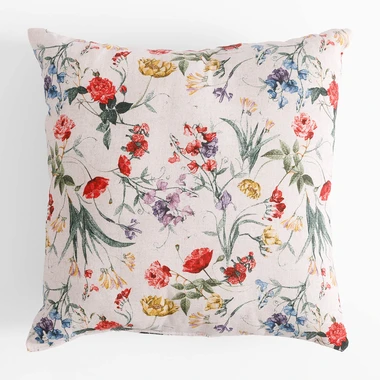 Polštář s květinami RENE 45x45 cm