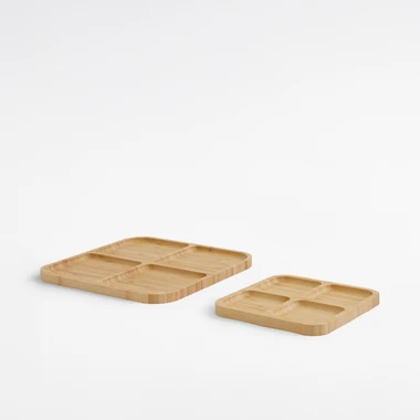 Bambusové servírovací prkénko 20x20 cm