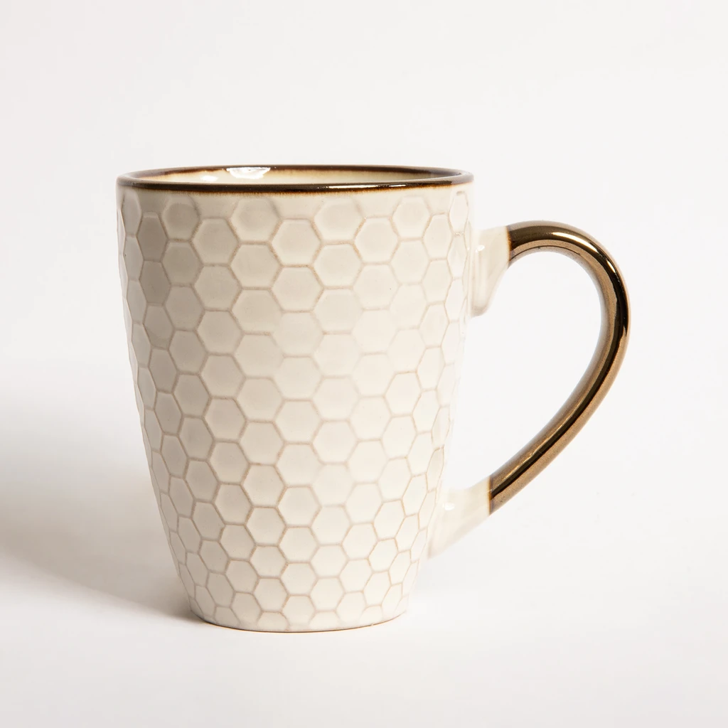 Keramický hrnek plást medu BRESCA 360 ml