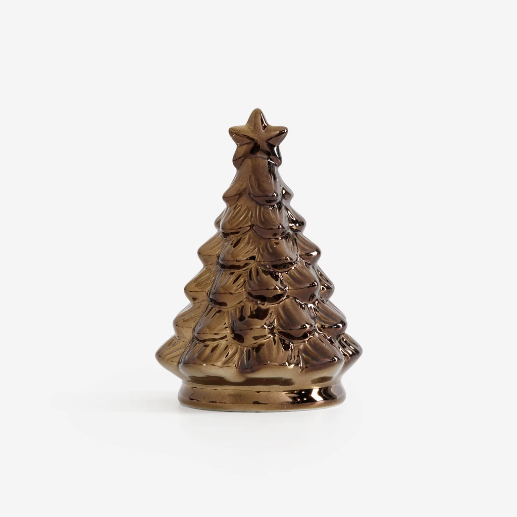 Vánoční dekorace stromeček 17 cm MIX