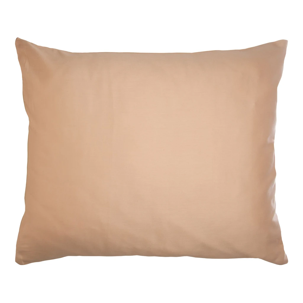 Saténový povlak na polštář béžový 50 x 60 cm