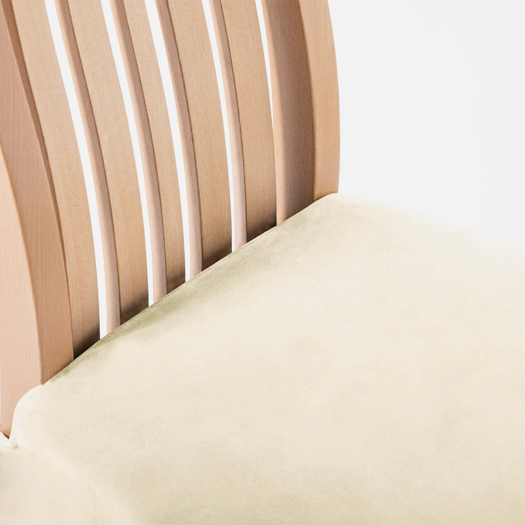 Zdjęcie pokrowca. Zbliżenie. Widać fakturę materiału.