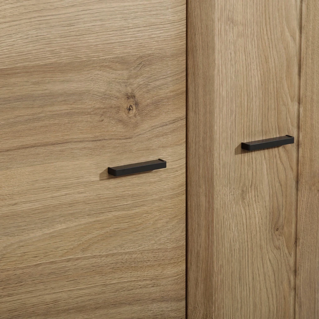 Dvoudveřová šatní skříň AKINORI.