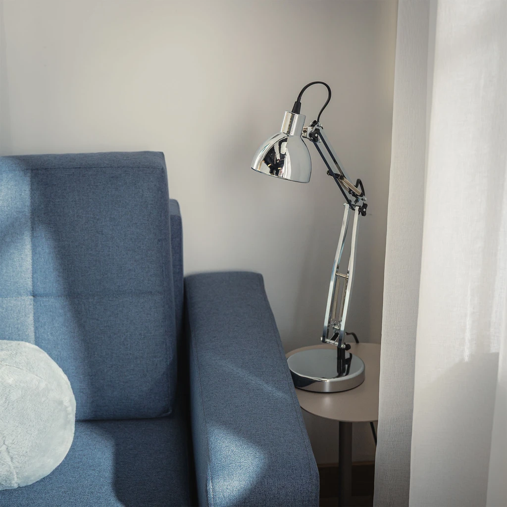 Stolní lampa 1112 chrom
