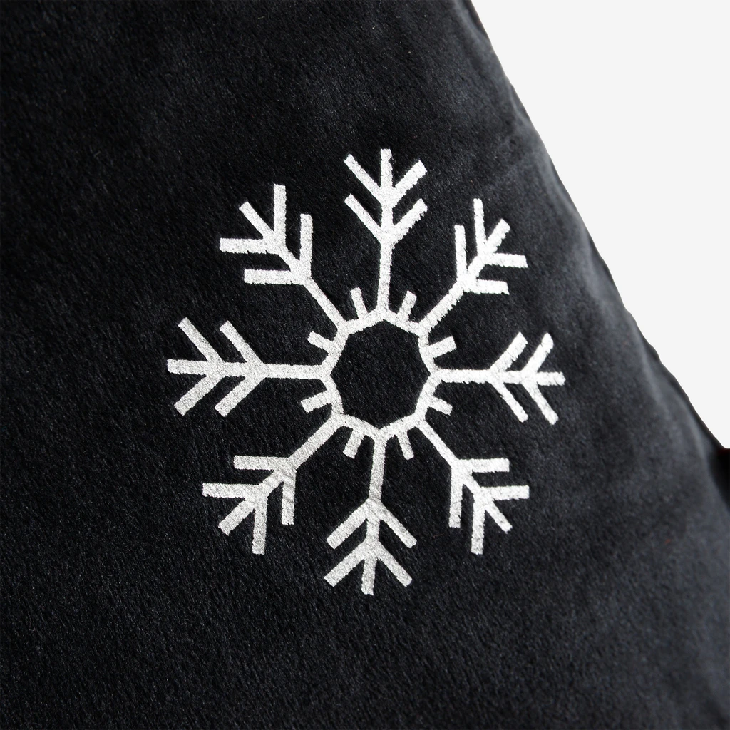 Povlak na polštář černý SNOV 45x45 cm