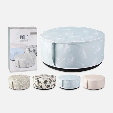 Nafukovací taburet, 55x25 cm, MIX