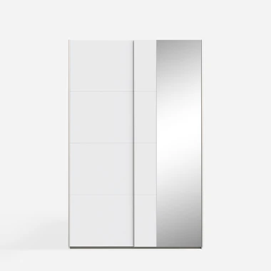 Zrcadlová skříň s posuvnými dveřmi FITIO mat 150 cm