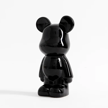 Dekorační figurka MEDVĚD černá