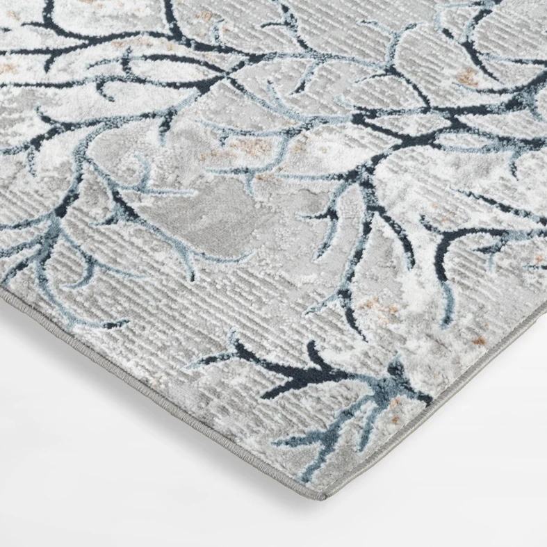 Šedo-modrý koberec MONTENEGRO 160x230 cm