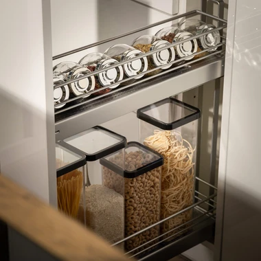 Sada 3 skleněných dóz na koření o objemu 200 ml