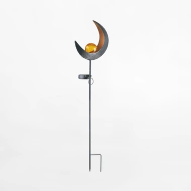 Venkovní solární LED dekorace IP44 PŮLMĚSÍC