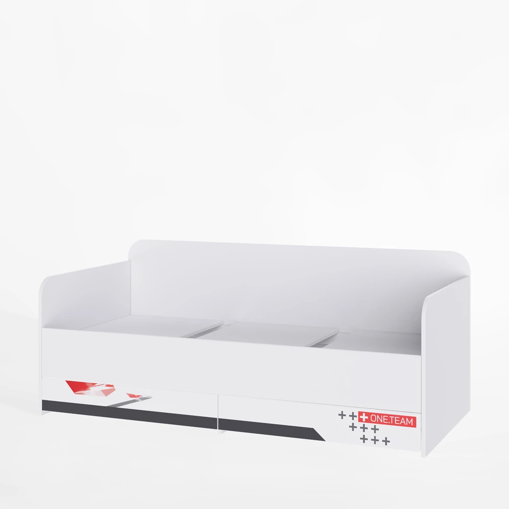 Postel se zásuvkami TRENDS BALL 90X200 cm