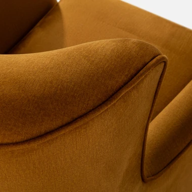 Čalouněné křeslo CARY hořčicové