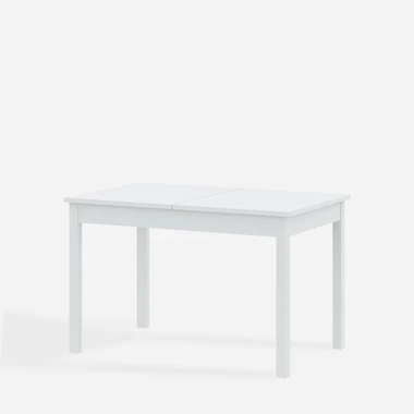 Rozkládací stůl UNO bílý 120-160 cm
