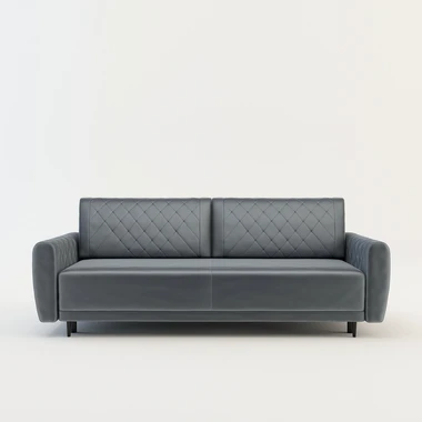 Šedá rozkládací pohovka ROMA