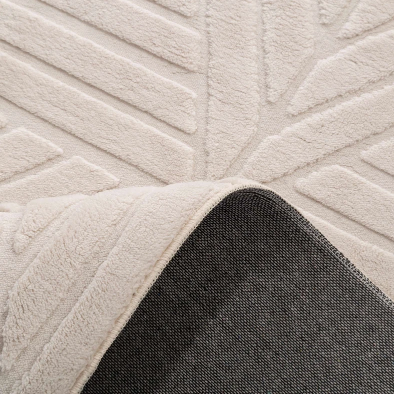 Moderní koberec MODERNO, krémový, 160x230 cm