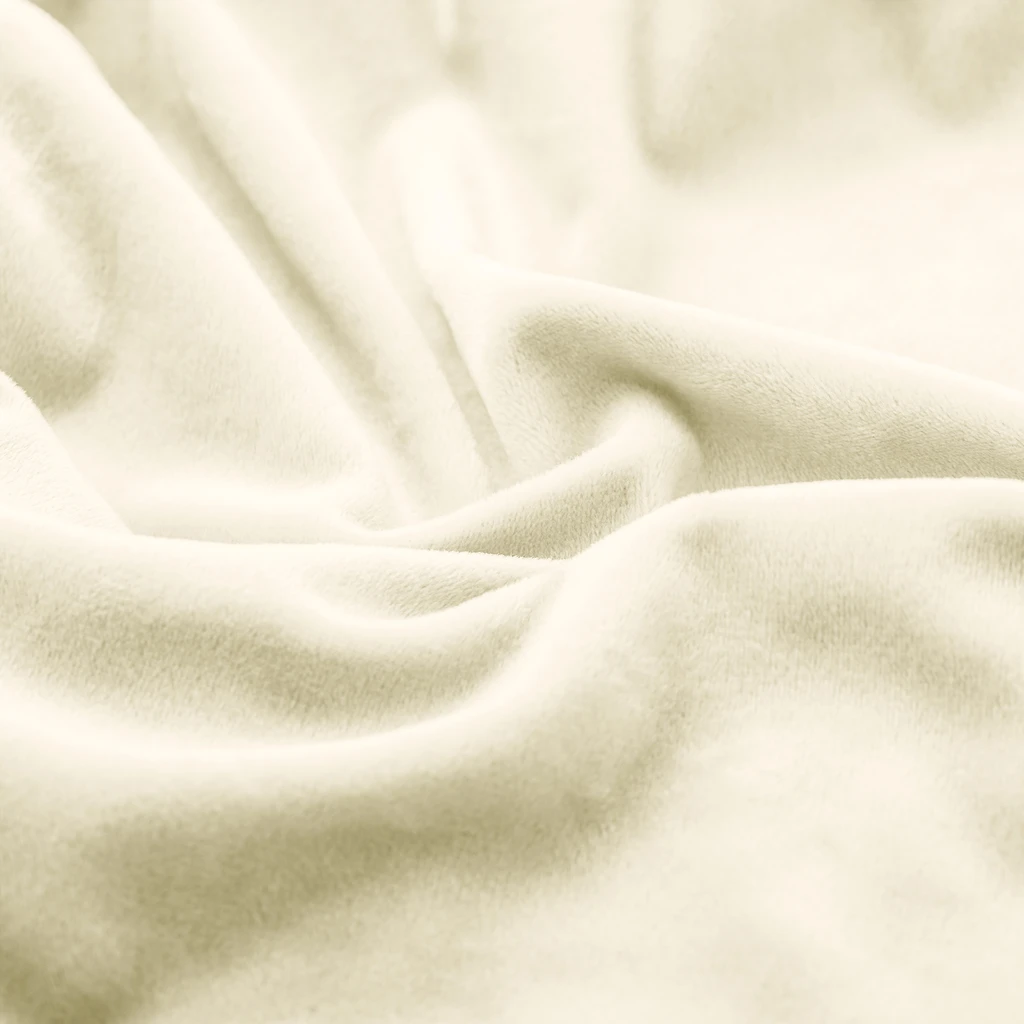 Zdjęcie pokrowca. Duże zbliżenie. Widać marszczenia i fakturę materiału.