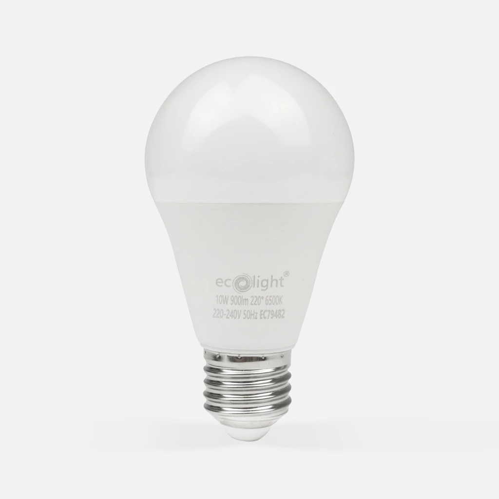 Model żarówki EC79482 LED CLASSIC emituje światło o zimnej barwie – 6500K i strumieniu 1000 lumenów.